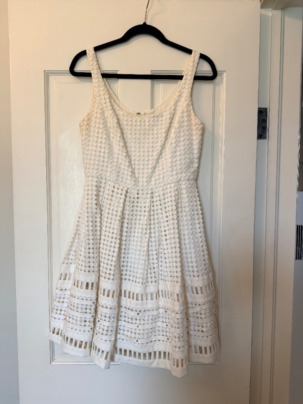 Sachin & Babi White Dress, Wedding Shower, Rehearsal Dinner Dress